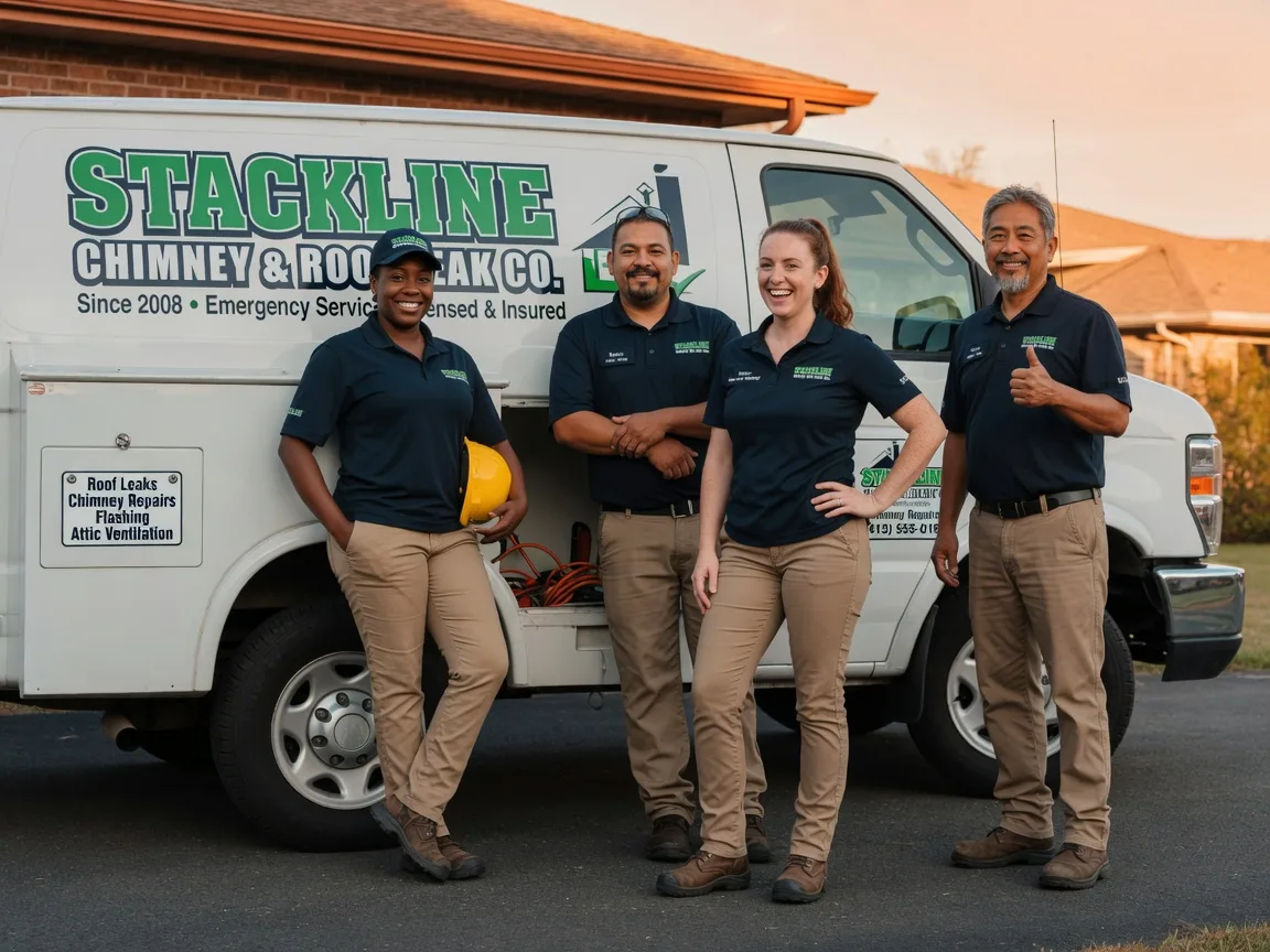 Chimney flashing repair company in Oneida, WI